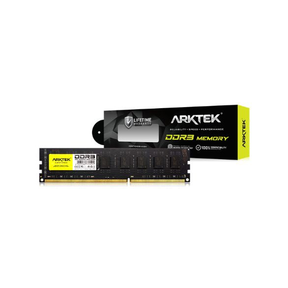 Arktek 4GB DDR3 1600Mhz Desktop Memory – CRM Technology Pty Ltd