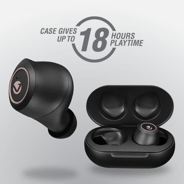 Volkano Taurus Series True Wireless Earphones - Black