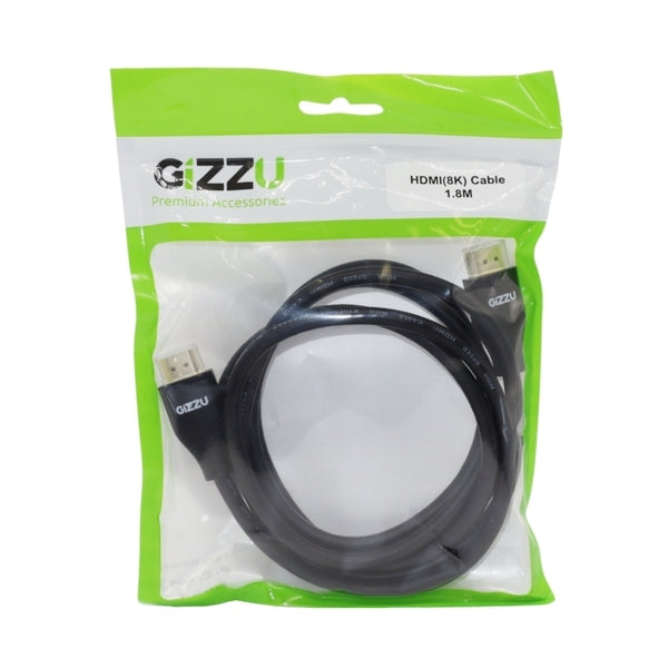 GIZZU High Speed V.2.1 HDMI 8K 1.8M Cable
