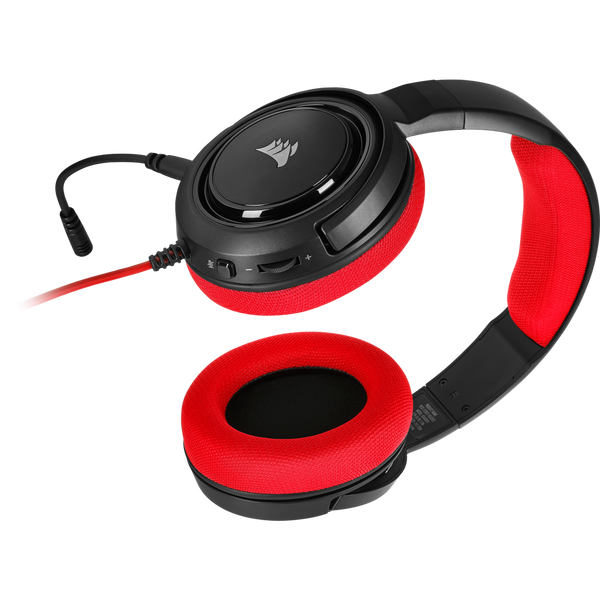 CORSAIR HS35 Stereo Gaming Headset - Red