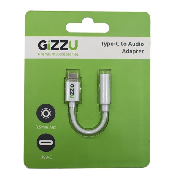 Gizzu Type-C to 3.5mm Aux Audio Adapter