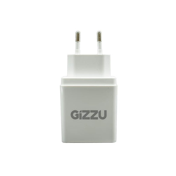 GIZZU Wall Charger Dual USB Port 3.4A