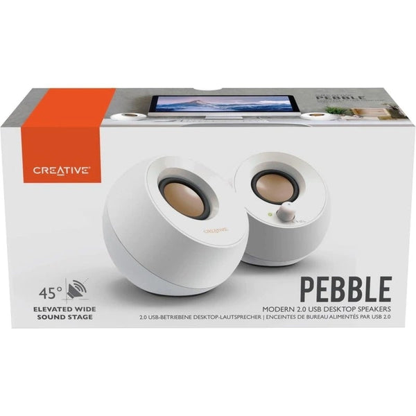Creative Labs Pebble Speaker - White