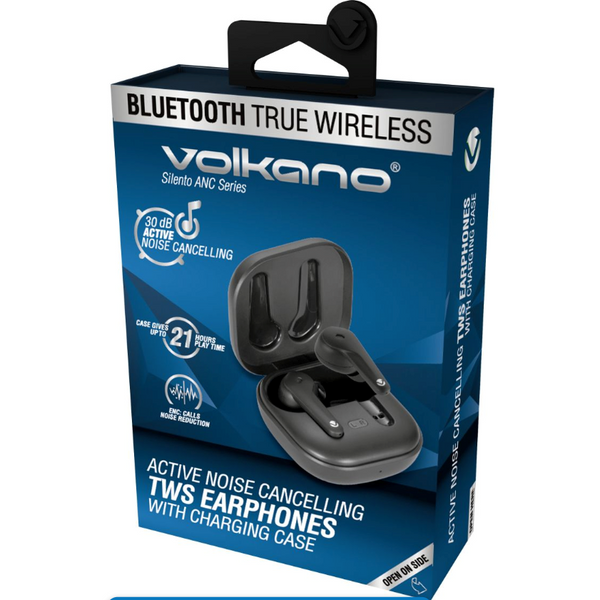 Volkano Silento Series Wireless Headphones -Black