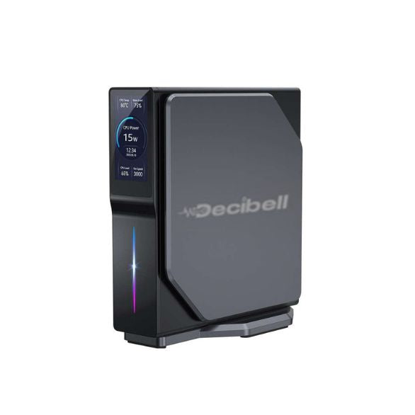 Decibell S1 Mini Desktop PC/Intel N100 Quad Core/16GB DDR4 / 512 SSD/ Win 11 Pro