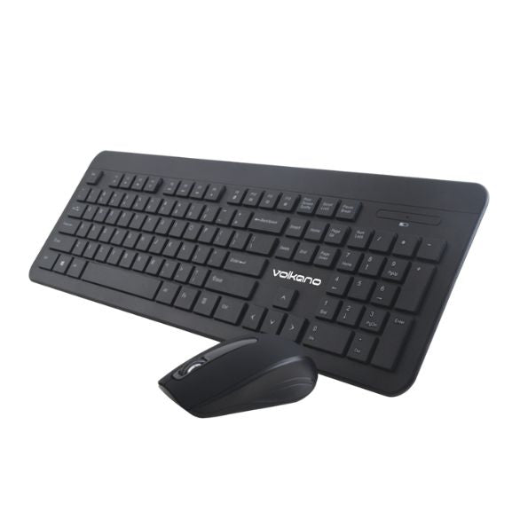 Volkano Cobalt series wireless keyboard mouse combo, choc keys, 1600dpi
