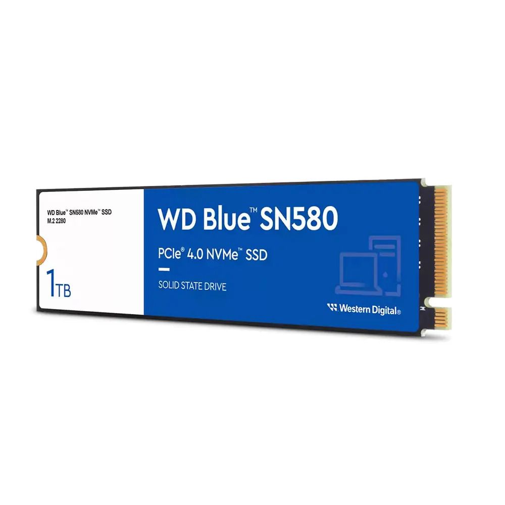 WD Blue SN580 1TB NVMe SSD Gen 4.0 – CRM Technology Pty Ltd
